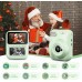 GREENKINDER Appareil Photo Instantané Enfant, 3.0" Grand Écran 14 MP Appareil Photo Enfant avec Carte de 32 Go & Papier d'impression, Appareil Photo Numérique Enfant Cadeau pour Enfants 3-12 Ans