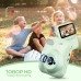 GREENKINDER Appareil Photo Instantané Enfant, 3.0" Grand Écran 14 MP Appareil Photo Enfant avec Carte de 32 Go & Papier d'impression, Appareil Photo Numérique Enfant Cadeau pour Enfants 3-12 Ans