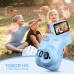 GREENKINDER Appareil Photo Instantané Enfant, 3.0" Grand Écran 14 MP Appareil Photo Enfant avec Carte de 32 Go & Papier d'impression, Appareil Photo Numérique Enfant Cadeau pour Enfants 3-12 Ans, Bleu