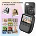 GREENKINDER Appareil Photo Instantané Enfant, 3.0" Grand Écran 14 MP Appareil Photo Enfant avec Carte de 32 Go & Papier d'impression, Appareil Photo Numérique Enfant Cadeau pour Enfants 3-12 Ans, Noir