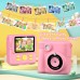 GREENKINDER Appareil Photo Enfant Instantanée, GREENKINDER 2,4 Pouces Écran 1080P Appareil Photo Numérique Enfant avec 32GB Carte & Papier d'impression, Stylos Colorés, Cadeau pour Filles Garçons de 3-12 Ans