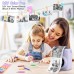 GREENKINDER Appareil Photo Enfant Instantanée, GREENKINDER 2,4 Pouces Écran 1080P Appareil Photo Numérique Enfant avec 32GB Carte & Papier d'impression, Stylos Colorés, Cadeau pour Filles Garçons de 3-12 Ans
