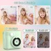 GREENKINDER Appareil Photo Enfant Instantanée, GREENKINDER 2,4 Pouces Écran 1080P Appareil Photo Numérique Enfant avec 32GB Carte & Papier d'impression, Stylos Colorés, Cadeau pour Filles Garçons de 3-12 Ans