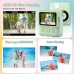 GREENKINDER Appareil Photo Enfant Instantanée, GREENKINDER 2,4 Pouces Écran 1080P Appareil Photo Numérique Enfant avec 32GB Carte & Papier d'impression, Stylos Colorés, Cadeau pour Filles Garçons de 3-12 Ans