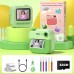 Appareil Photo Instantané Enfant, GREENKINDER 1080P 2.4" Appareil Photo Enfant avec Carte 32GB, Appareils Photos Numériques pour Enfants avec Papier D'impression et DIY Stylos, Cadeau Enfants 3-12 Ans