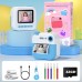 GREENKINDER 1080P 2.4" Appareil Photo Instantané Enfant avec Carte 32GB, Appareils Photos Numériques avec Papier D'impression et DIY Stylos, Cadeau Enfants 3-12 Ans