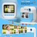 GREENKINDER 1080P 2.4" Appareil Photo Instantané Enfant avec Carte 32GB, Appareils Photos Numériques avec Papier D'impression et DIY Stylos, Cadeau Enfants 3-12 Ans