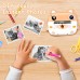 GREENKINDER Appareil Photo Instantané Enfant, GREENKINDER 2,4" Écran 1080P HD Appareil Photo Numérique Enfant avec Papier d'impression & Carte 32GB, Stylo 5 Couleurs, Cadeau pour Filles Garçons 3-12 Ans