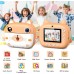 GREENKINDER Appareil Photo Instantané Enfant, GREENKINDER 2,4" Écran 1080P HD Appareil Photo Numérique Enfant avec Papier d'impression & Carte 32GB, Stylo 5 Couleurs, Cadeau pour Filles Garçons 3-12 Ans