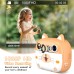 GREENKINDER Appareil Photo Instantané Enfant, GREENKINDER 2,4" Écran 1080P HD Appareil Photo Numérique Enfant avec Papier d'impression & Carte 32GB, Stylo 5 Couleurs, Cadeau pour Filles Garçons 3-12 Ans