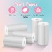 GREENKINDER Lot de 5 Rouleaux de Papier D'Impression Thermique pour Appareil Photo Enfant, Papier Thermique Instantané pour Appareil Photo Enfant, Accessoires Photo Instantanés