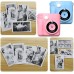 GREENKINDER Lot de 5 Rouleaux de Papier D'Impression Thermique pour Appareil Photo Enfant, Papier Thermique Instantané pour Appareil Photo Enfant, Accessoires Photo Instantanés