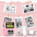 GREENKINDER Papier d'impression Thermique instantané pour Appareil Photo Enfant, Convient aux Enfants,Facile à remplacer, Accessoires Photo Instantanés (5 Rouleaux)