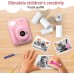 GREENKINDER Papier d'impression Thermique instantané pour Appareil Photo Enfant, Convient aux Enfants,Facile à remplacer, Accessoires Photo Instantanés (5 Rouleaux)